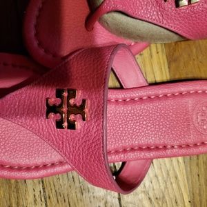 Tory Burch pink sandals 7.5